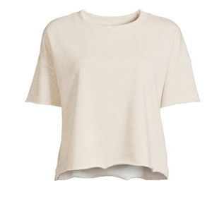 Loungewear top, soft inner loop weave